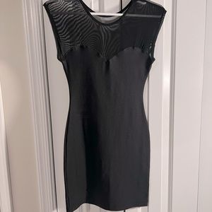 American Apparel Ponte Sweetheart Skater Dress